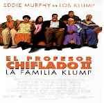 carátula frontal de divx de El Profesor Chiflado 2 - La Familia Klump