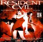 carátula frontal de divx de Resident Evil