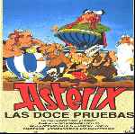 carátula frontal de divx de Asterix - Las Doce Pruebas