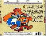 cartula trasera de divx de Asterix - Las Doce Pruebas