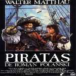 carátula frontal de divx de Piratas - 1986