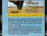 carátula trasera de divx de El Mariachi - V3