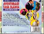 carátula trasera de divx de Aventuras En La Casa Blanca