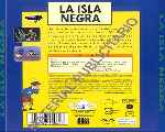 carátula trasera de divx de Las Aventuras De Tintin - La Isla Negra