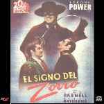 carátula frontal de divx de El Signo Del Zorro