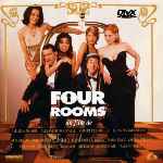 carátula frontal de divx de Four Rooms