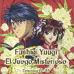 carátula frontal de divx de Fushigi Yugi - Episodios 01-04