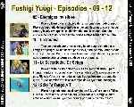 carátula trasera de divx de Fushigi Yugi - Episodios 09-12