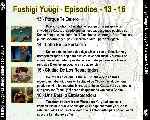 carátula trasera de divx de Fushigi Yugi - Episodios 13-16
