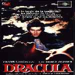 carátula frontal de divx de Dracula - 1979