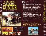 carátula trasera de divx de La Ultima Aventura Del General Custer