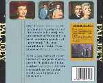 carátula trasera de divx de Pal Joey