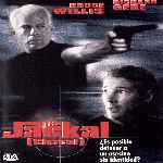 carátula frontal de divx de The Jackal - Chacal - V2
