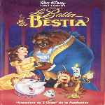 cartula frontal de divx de La Bella Y La Bestia - Clasicos Disney - V2