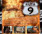carátula trasera de divx de Ruta 9