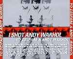 carátula trasera de divx de Yo Dispare A Andy Warhol
