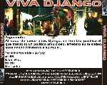 carátula trasera de divx de Viva Django