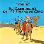 carátula frontal de divx de Las Aventuras De Tintin - El Cangrejo De Las Pinzas De Oro
