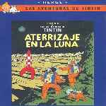 carátula frontal de divx de Las Aventuras De Tintin - Aterrizaje En La Luna