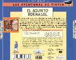 carátula trasera de divx de Las Aventuras De Tintin - El Asunto Tornasol
