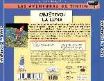 carátula trasera de divx de Las Aventuras De Tintin - Objetivo La Luna