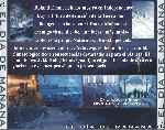 carátula trasera de divx de El Dia De Manana - 2004