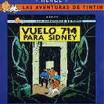 carátula frontal de divx de Las Aventuras De Tintin - Vuelo 714 Para Sidney