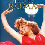 cartula frontal de divx de Fellini Roma