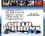 carátula trasera de divx de El Cielo Del Bronx