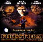 carátula frontal de divx de Firestorm