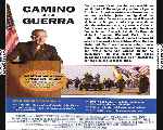 carátula trasera de divx de Camino A La Guerra