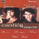 carátula frontal de divx de Cuestion De Suerte - 1996