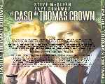 carátula trasera de divx de El Caso De Thomas Crown