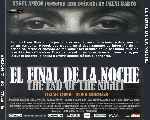 carátula trasera de divx de El Final De La Noche - The End Of The Night