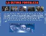 carátula trasera de divx de La Ultima Fortaleza