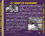 carátula trasera de divx de El Tigre De Chamberi