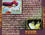 carátula trasera de divx de La Invencible Nuku Nuku