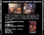 carátula trasera de divx de La Matanza Canibal De Los Garrulos Lisergicos