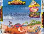 carátula trasera de divx de Alrededor Del Mundo Con Timon Y Pumba