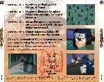 carátula trasera de divx de Naruto - Episodios 36-39