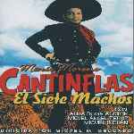 carátula frontal de divx de El Siete Machos