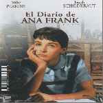 carátula frontal de divx de El Diario De Ana Frank - 1959