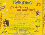 carátula trasera de divx de Tweenies - Que Guay Es Cantar