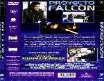carátula trasera de divx de Proyecto Falcon - V2