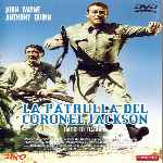 carátula frontal de divx de La Patrulla Del Coronel Jackson - Back To Bataan -