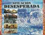 carátula trasera de divx de Situacion Desesperada