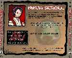carátula trasera de divx de Ninja Scroll - Volumen 04