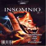 carátula frontal de divx de Insomnio - 2001