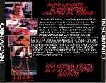 carátula trasera de divx de Insomnio - 2001