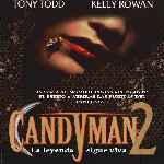 carátula frontal de divx de Candyman 2